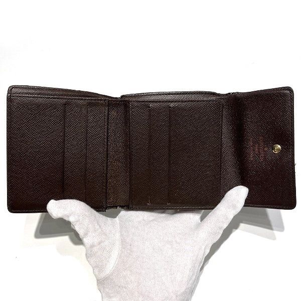 Louis Vuitton Louis Vuitton Louis Vuitton Damier Portefeuille Elise Wallet N61654 Canvas Short Wallet N61654 in Fair Condition Size ONE SIZE - 2 Thumbnail