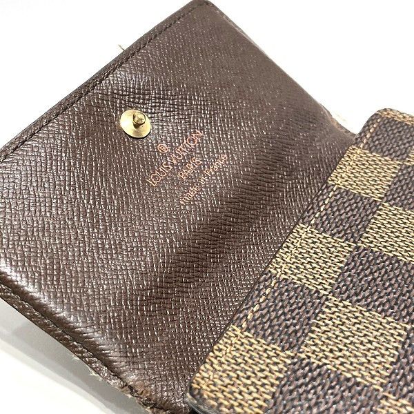 Louis Vuitton Louis Vuitton Louis Vuitton Damier Portefeuille Elise Wallet N61654 Canvas Short Wallet N61654 in Fair Condition Size ONE SIZE - 9 Thumbnail