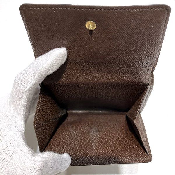 Louis Vuitton Louis Vuitton Louis Vuitton Damier Portefeuille Elise Wallet N61654 Canvas Short Wallet N61654 in Fair Condition Size ONE SIZE - 5 Thumbnail
