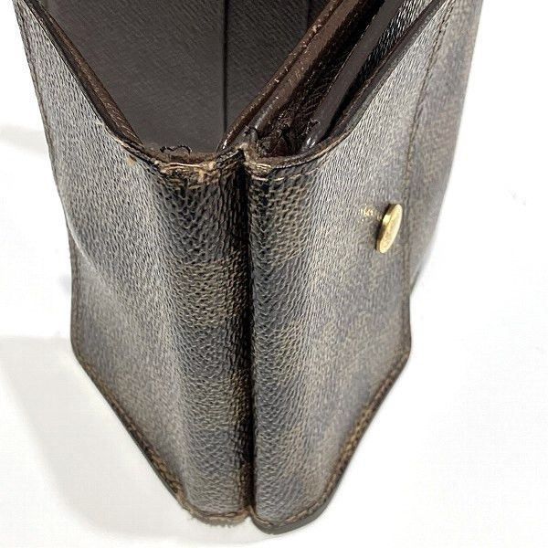 Louis Vuitton Louis Vuitton Louis Vuitton Damier Portefeuille Elise Wallet N61654 Canvas Short Wallet N61654 in Fair Condition Size ONE SIZE - 7 Thumbnail