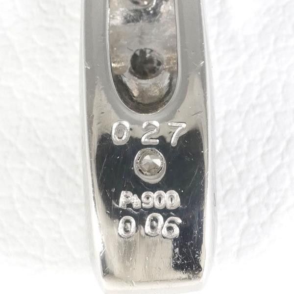 Other Other Platinum PT900 PT850 Diamond Necklace Metal Necklace Size ONE SIZE - 7 Thumbnail