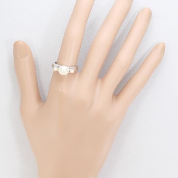 Other LuxUness PT900 Platinum Pearl Ring Metal Ring Size ONE SIZE - 3 Thumbnail