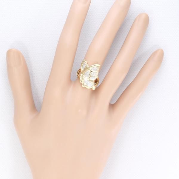 Other Other PT900 Platinum K18 Yellow Gold Ring Size 9 Metal Ring in Excellent Condition Size ONE SIZE - 3 Thumbnail