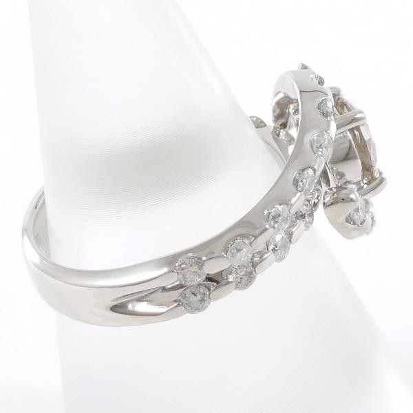 Other Other PT900 Platinum Ring Brown Diamond 0.81ct Metal Ring Size ONE SIZE - 3 Thumbnail
