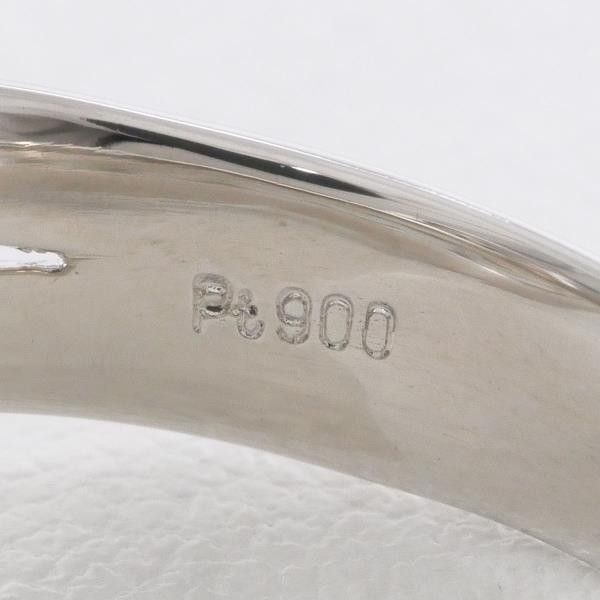 Other Other PT900 Platinum Ring Brown Diamond 0.81ct Metal Ring Size ONE SIZE - 8 Thumbnail