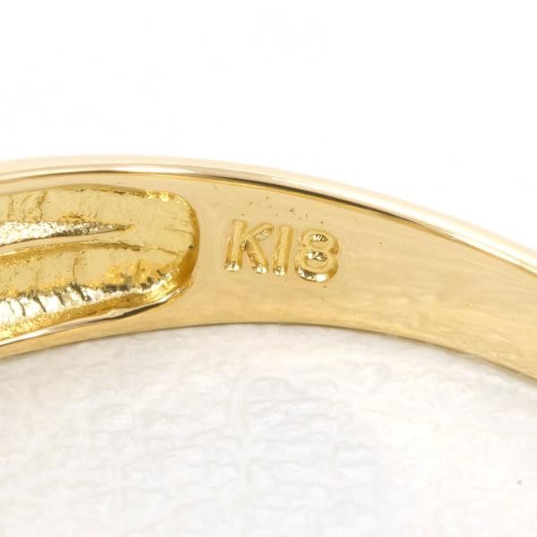Other Other K18 Yellow Gold Sapphire Ring Metal Ring in Excellent Condition Size ONE SIZE - 6 Thumbnail