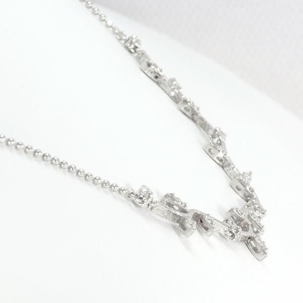 Other Other PT850 Platinum Diamond Necklace 40cm Metal Necklace in Excellent Condition Size ONE SIZE - 2 Thumbnail