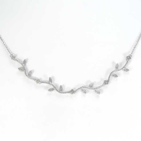 Other Other PT850 Platinum Diamond Necklace 40cm Metal Necklace in Excellent Condition Size ONE SIZE - 4 Thumbnail