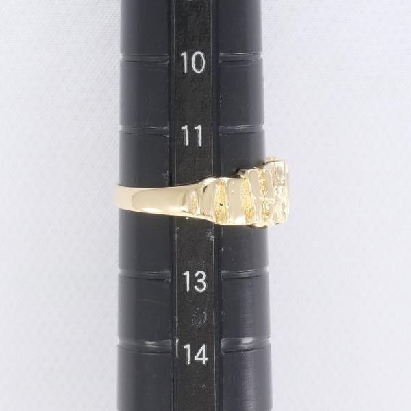 Other Other K18 Yellow Gold Diamond Ring Size 12 Metal Ring in Great Condition Size ONE SIZE - 5 Thumbnail