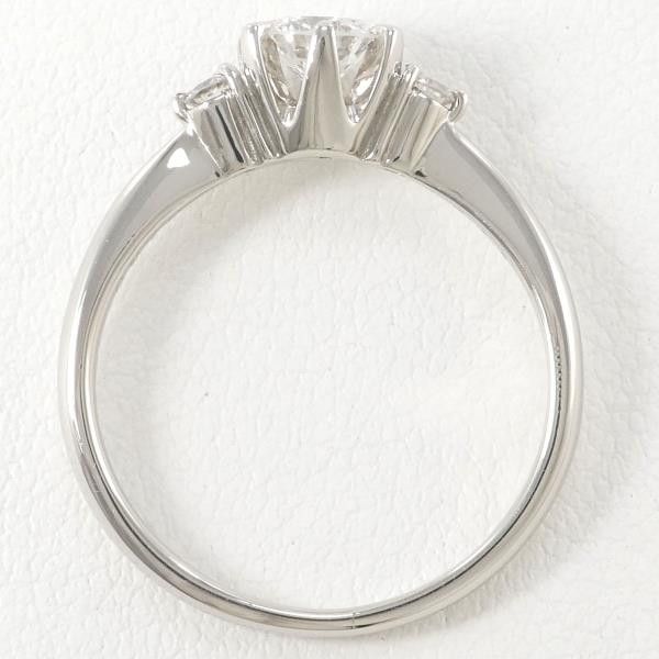Other LuxUness PT900 Platinum Diamond Ring 9 Metal Ring in Excellent Condition Size ONE SIZE - 3 Thumbnail