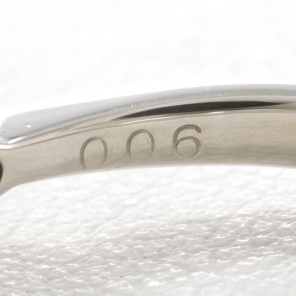 Other LuxUness PT900 Platinum Diamond Ring 9 Metal Ring in Excellent Condition Size ONE SIZE - 9 Thumbnail