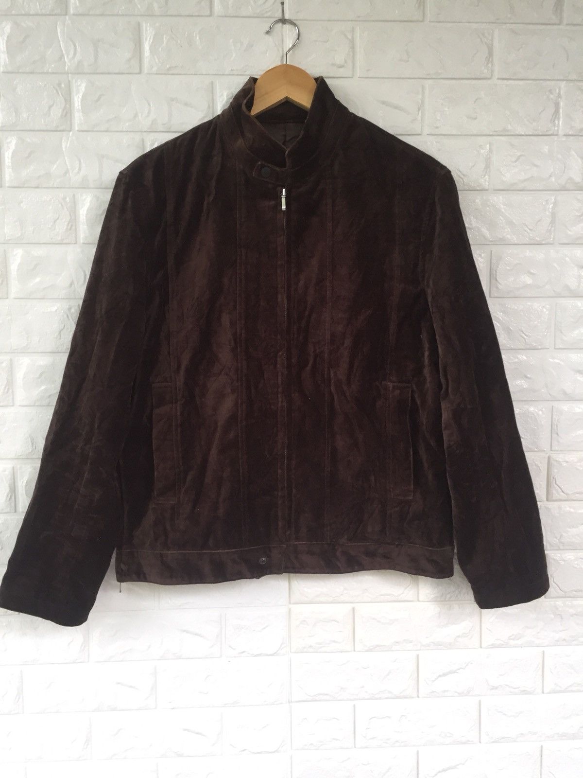 Esquire New York Velvet Motorcycle Jacket