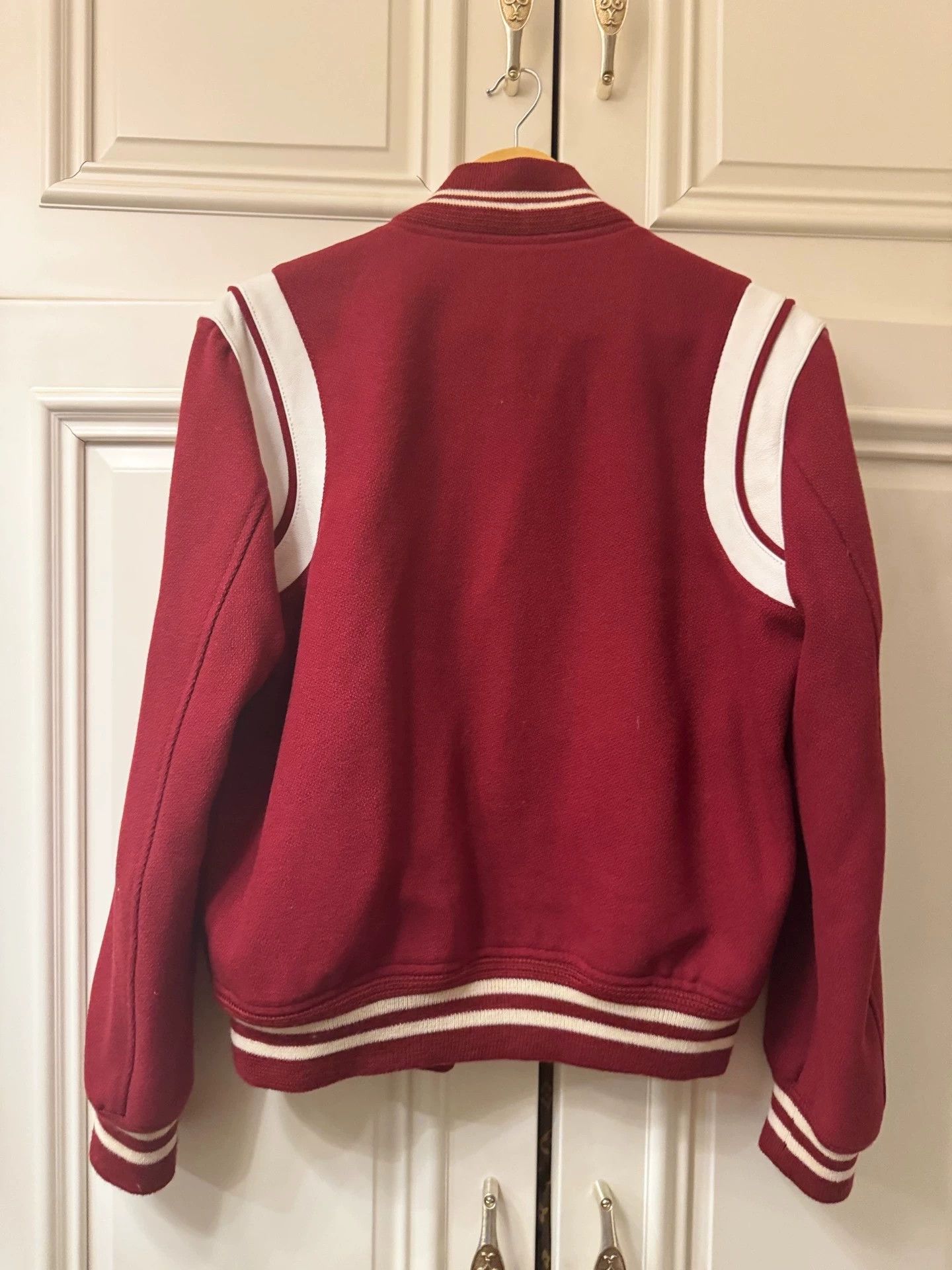 Saint Laurent Paris Saint Laurent Paris Red baseball jacket Size US S / EU 44-46 / 1 - 4 Thumbnail