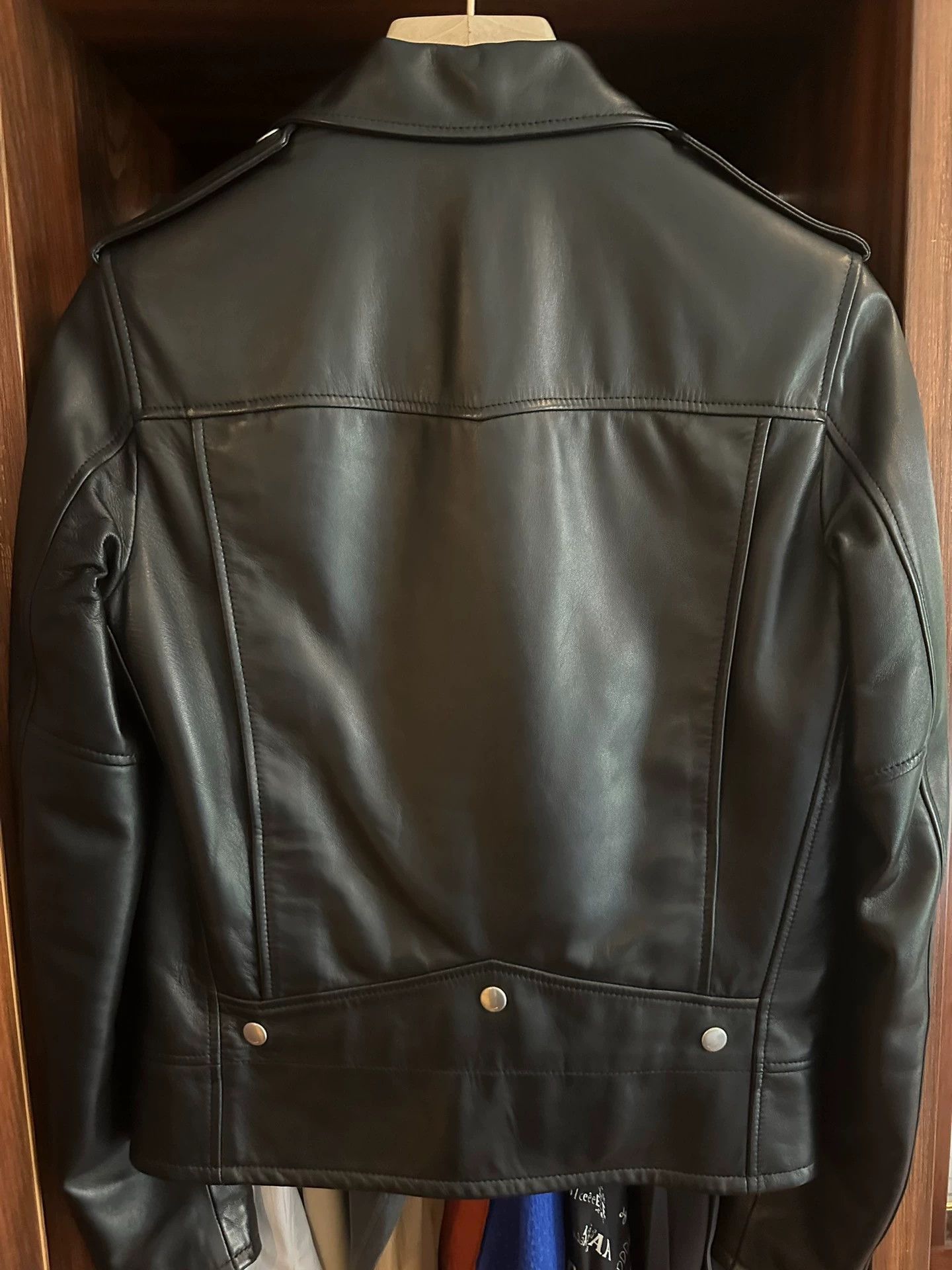 Saint Laurent Paris Saint Laurent Paris Classic motorcycle jacket Size US S / EU 44-46 / 1 - 3 Thumbnail