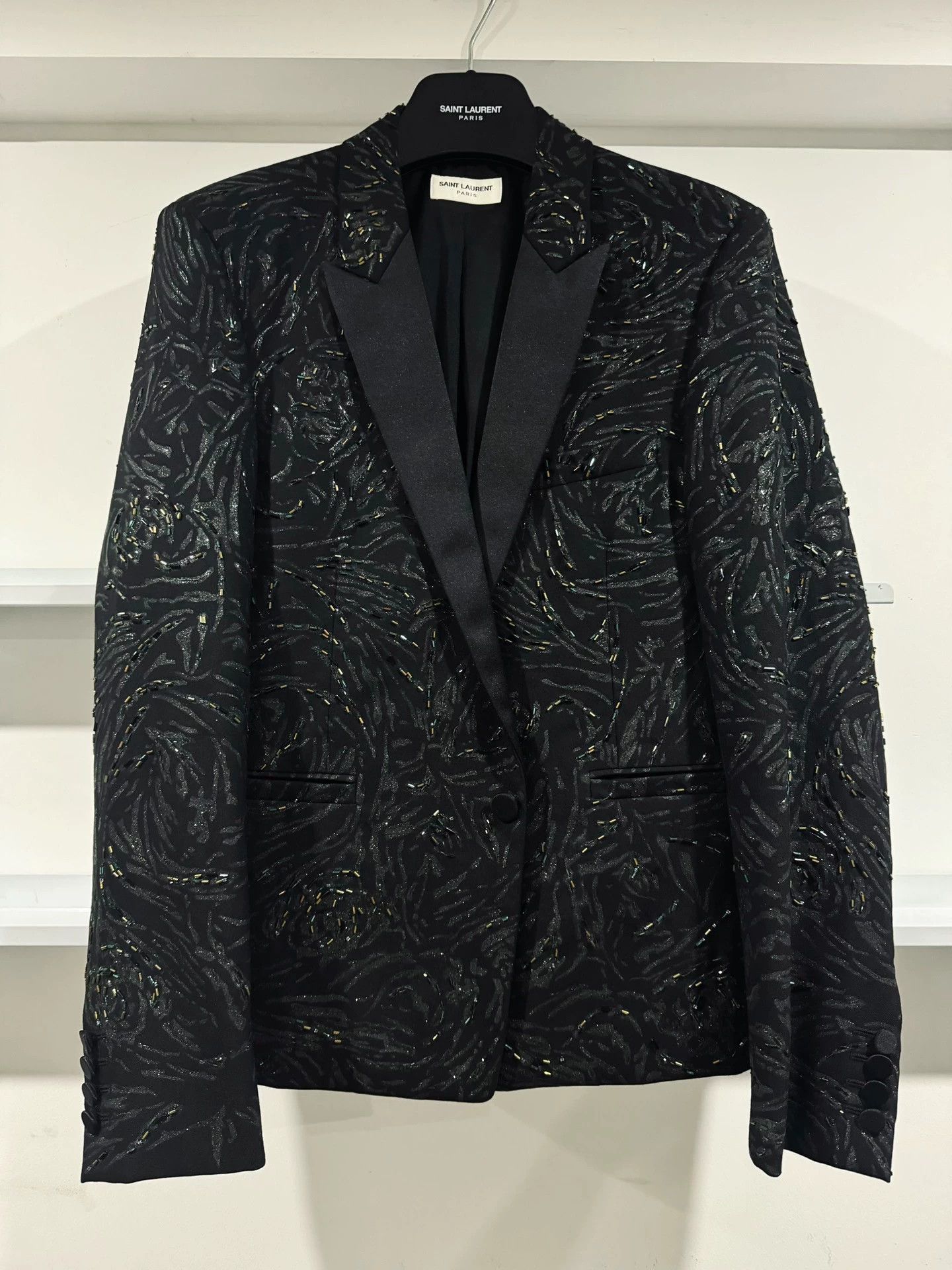 Saint Laurent Paris Saint Laurent Paris 18ss poster style oil painting suit Size US S / EU 44-46 / 1 - 7 Thumbnail