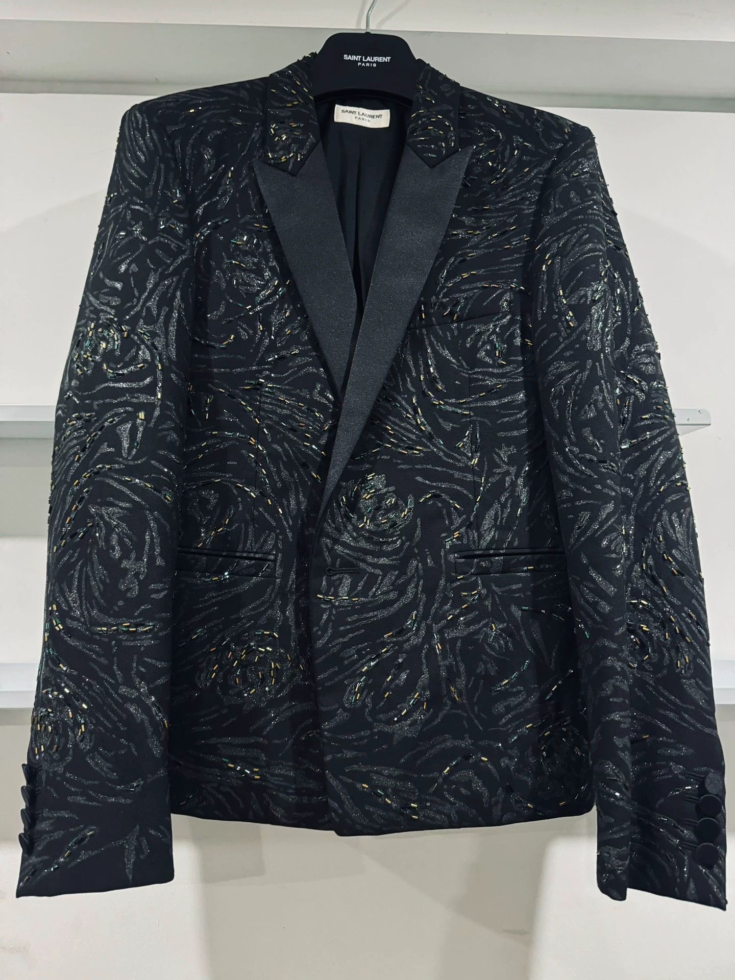 Saint Laurent Paris Saint Laurent Paris 18ss poster style oil painting suit Size US S / EU 44-46 / 1 - 2 Thumbnail