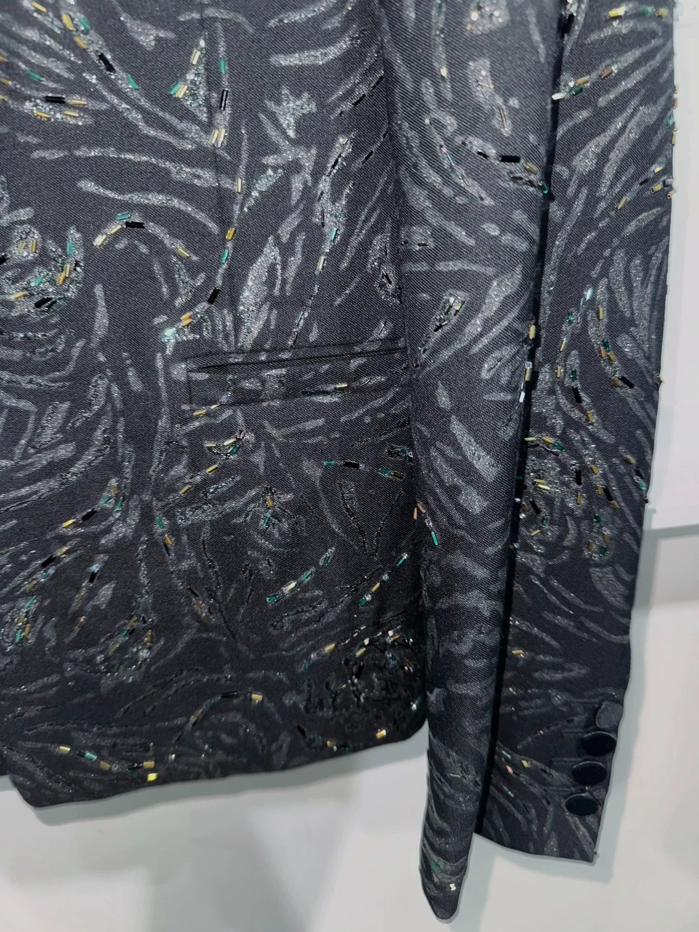 Saint Laurent Paris Saint Laurent Paris 18ss poster style oil painting suit Size US S / EU 44-46 / 1 - 3 Thumbnail