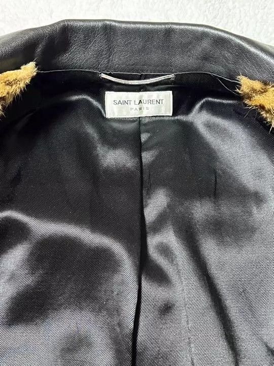 Saint Laurent Paris Saint Laurent Paris Tiger pattern patchwork jacket Size US M / EU 48-50 / 2 - 6 Thumbnail