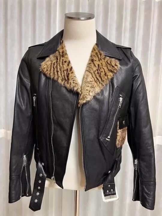 Saint Laurent Paris Saint Laurent Paris Tiger pattern patchwork jacket Size US M / EU 48-50 / 2 - 2 Thumbnail