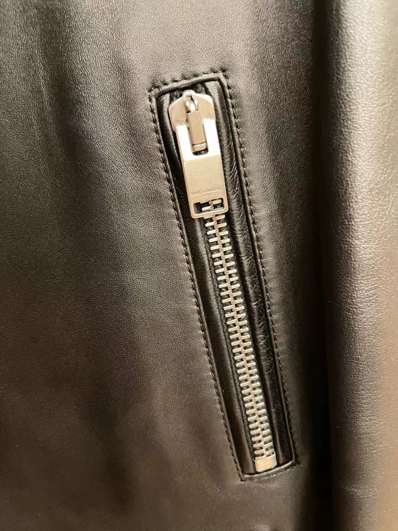 Saint Laurent Paris Saint Laurent Paris Motorcycle leather jacket Size US S / EU 44-46 / 1 - 3 Thumbnail