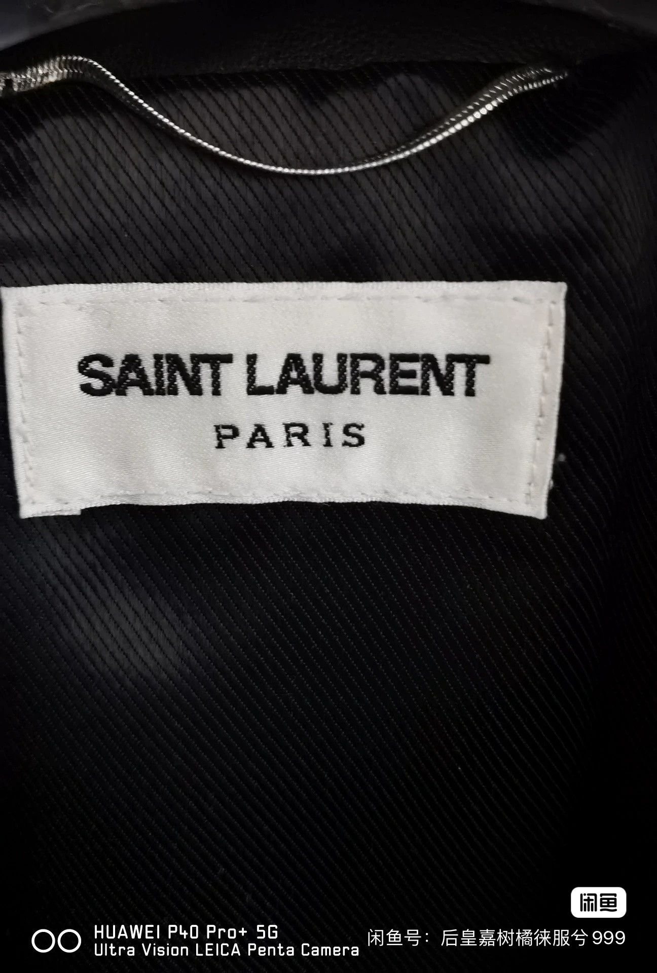 Saint Laurent Paris Saint Laurent Paris Motorcycle leather jacket Size US S / EU 44-46 / 1 - 2 Thumbnail