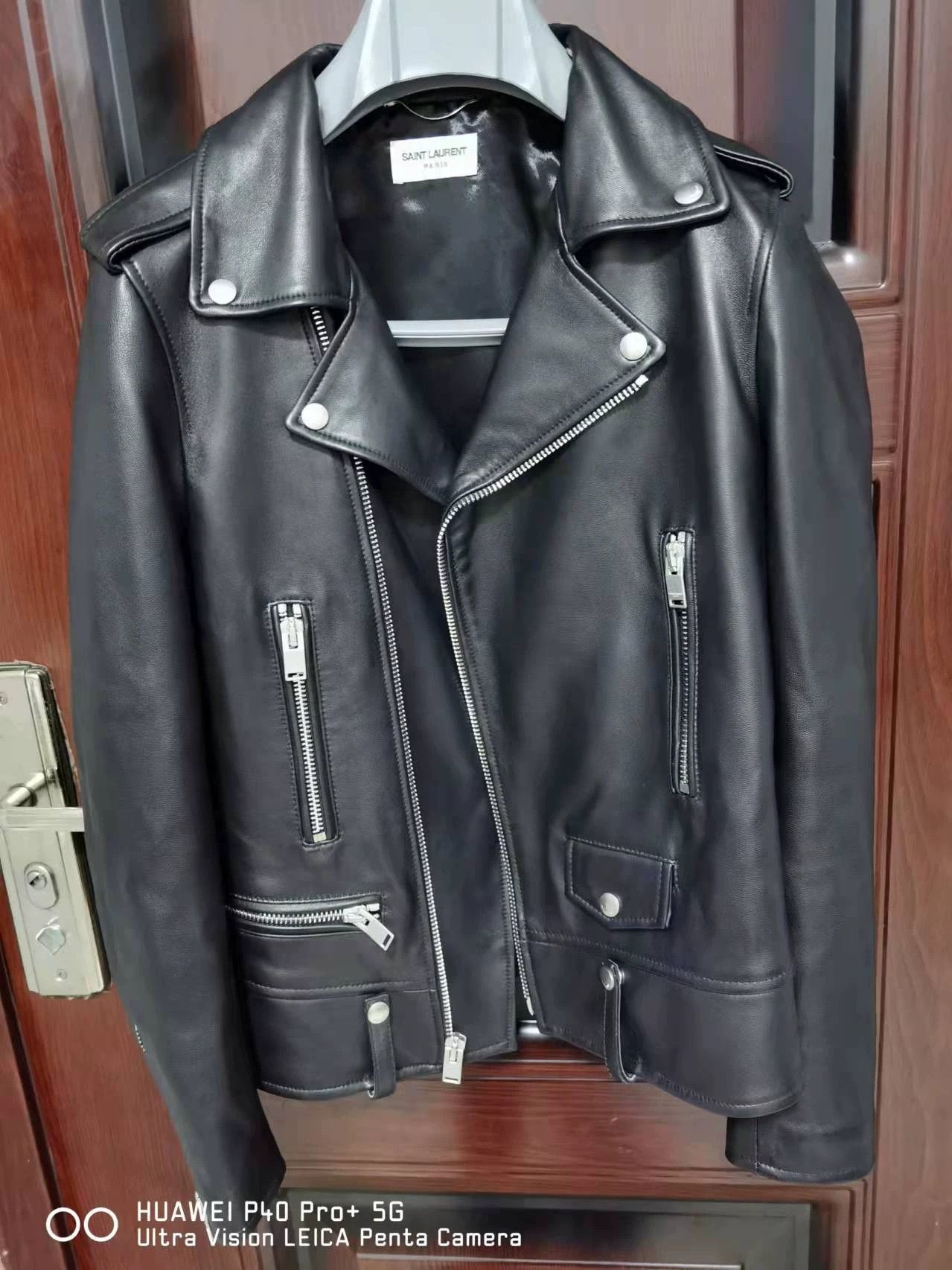 Saint Laurent Paris Saint Laurent Paris Motorcycle leather jacket Size US S / EU 44-46 / 1 - 6 Thumbnail
