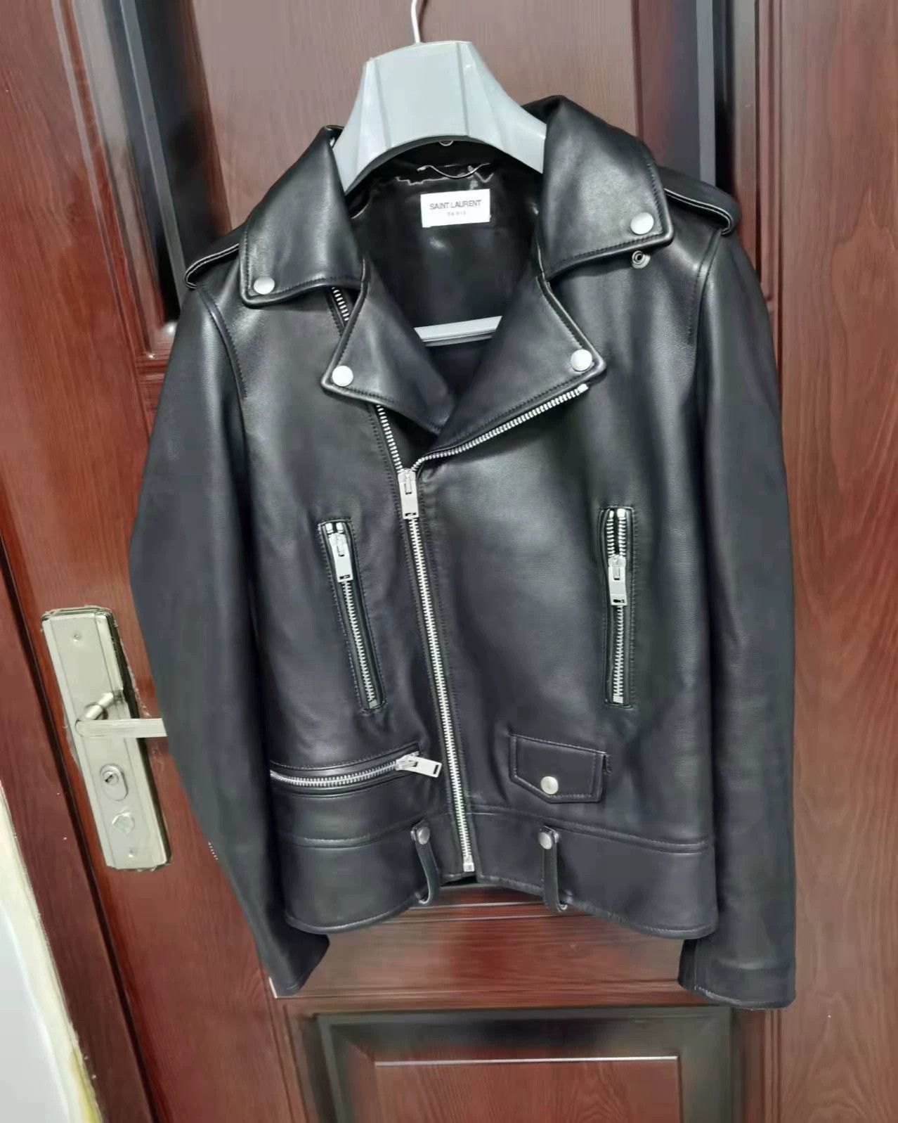 Saint Laurent Paris Saint Laurent Paris Motorcycle leather jacket Size US S / EU 44-46 / 1 - 4 Thumbnail