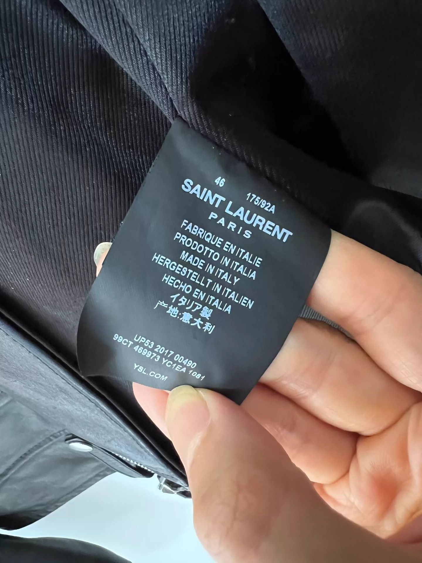 Saint Laurent Paris Saint Laurent Paris L01 sheepskin jacket Size US S / EU 44-46 / 1 - 6 Thumbnail
