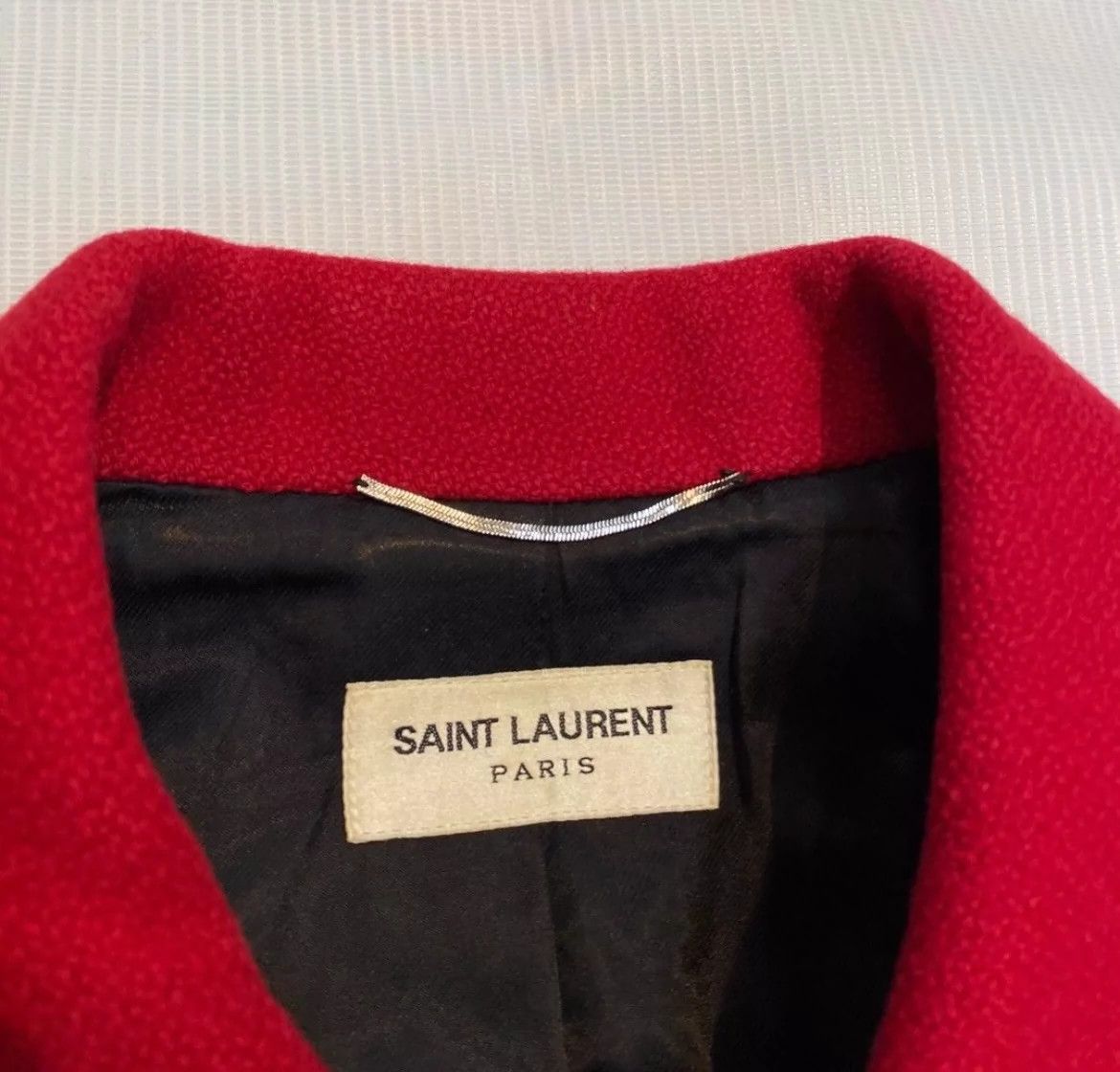 Saint Laurent Paris Saint Laurent Paris Red leopard print baseball jacket Size US S / EU 44-46 / 1 - 4 Thumbnail