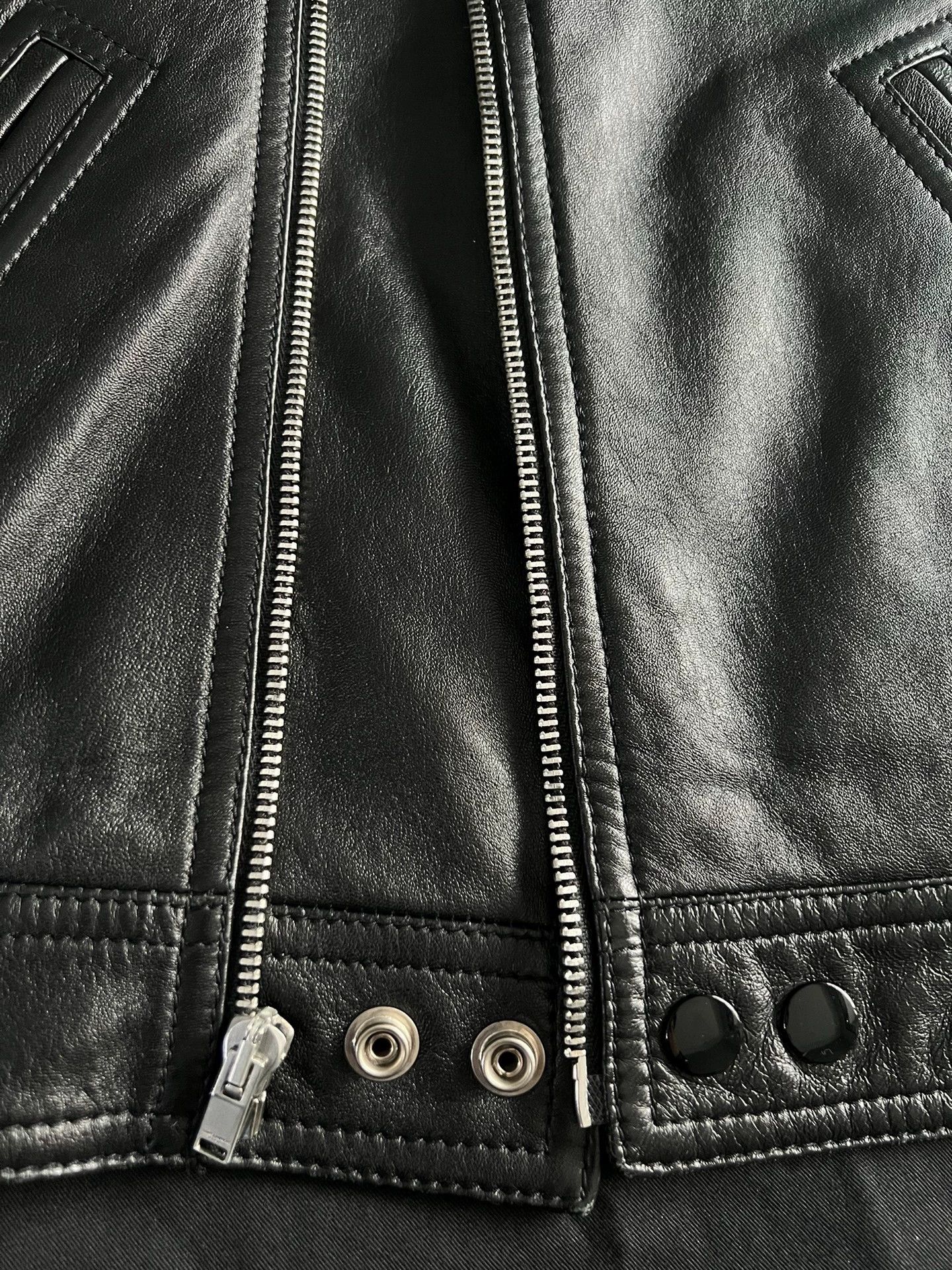 Saint Laurent Paris Saint Laurent Paris Motorcycle leather jacket Size US M / EU 48-50 / 2 - 7 Thumbnail