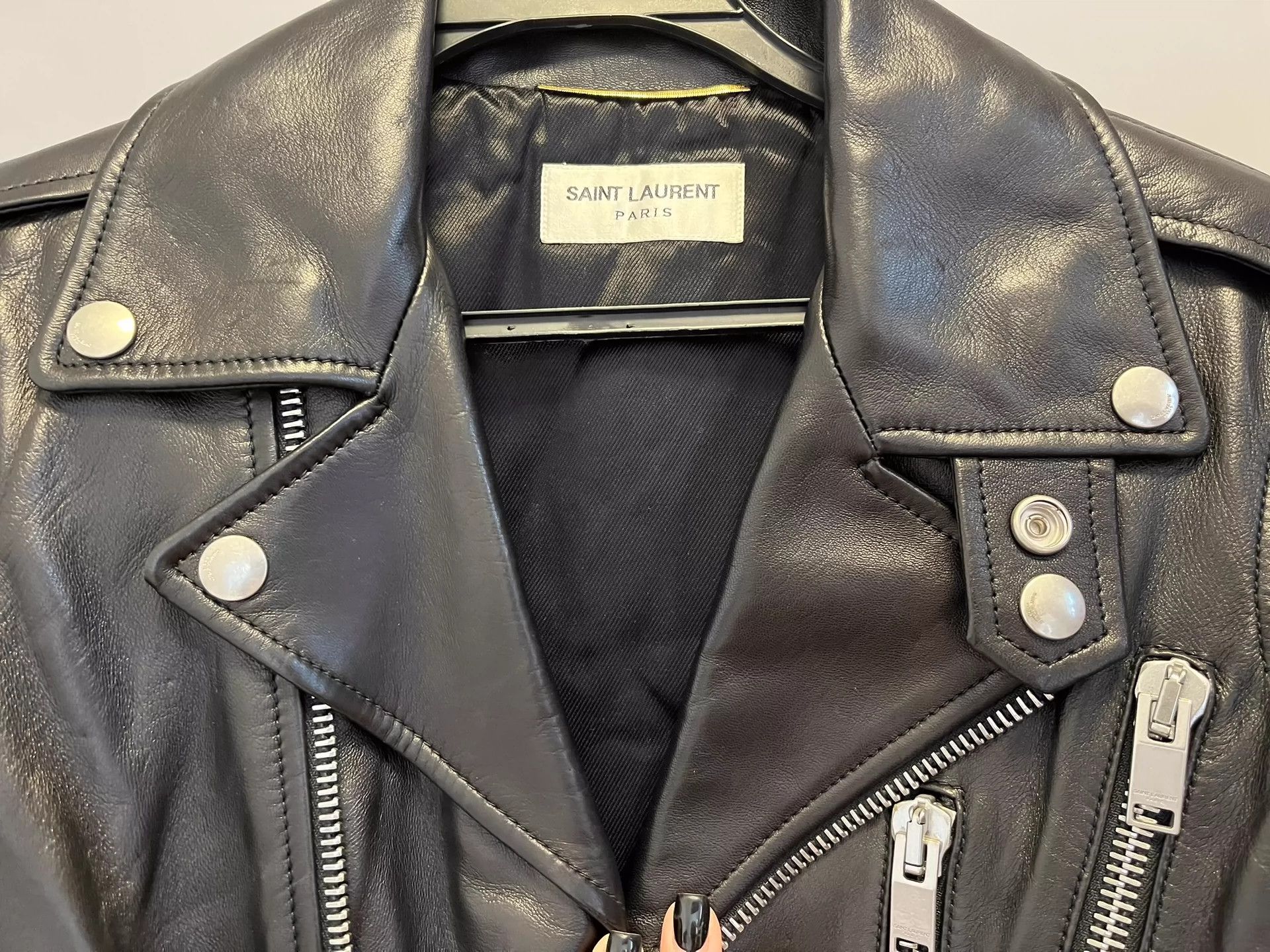 Saint Laurent Paris Saint Laurent Paris Classic leather jacket Size US M / EU 48-50 / 2 - 5 Thumbnail