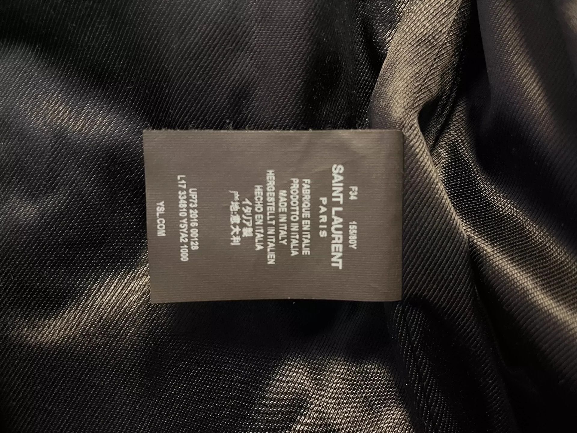 Saint Laurent Paris Saint Laurent Paris Classic leather jacket Size US M / EU 48-50 / 2 - 6 Thumbnail