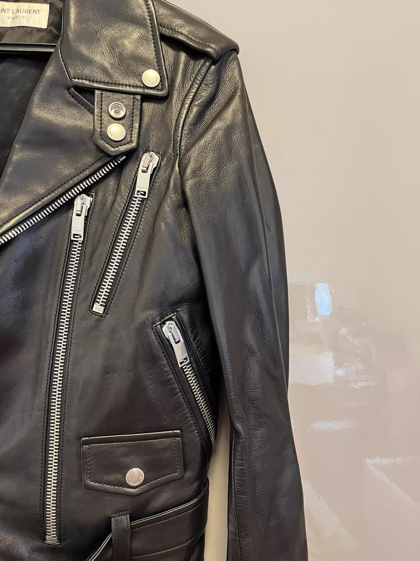 Saint Laurent Paris Saint Laurent Paris Classic leather jacket Size US M / EU 48-50 / 2 - 4 Thumbnail