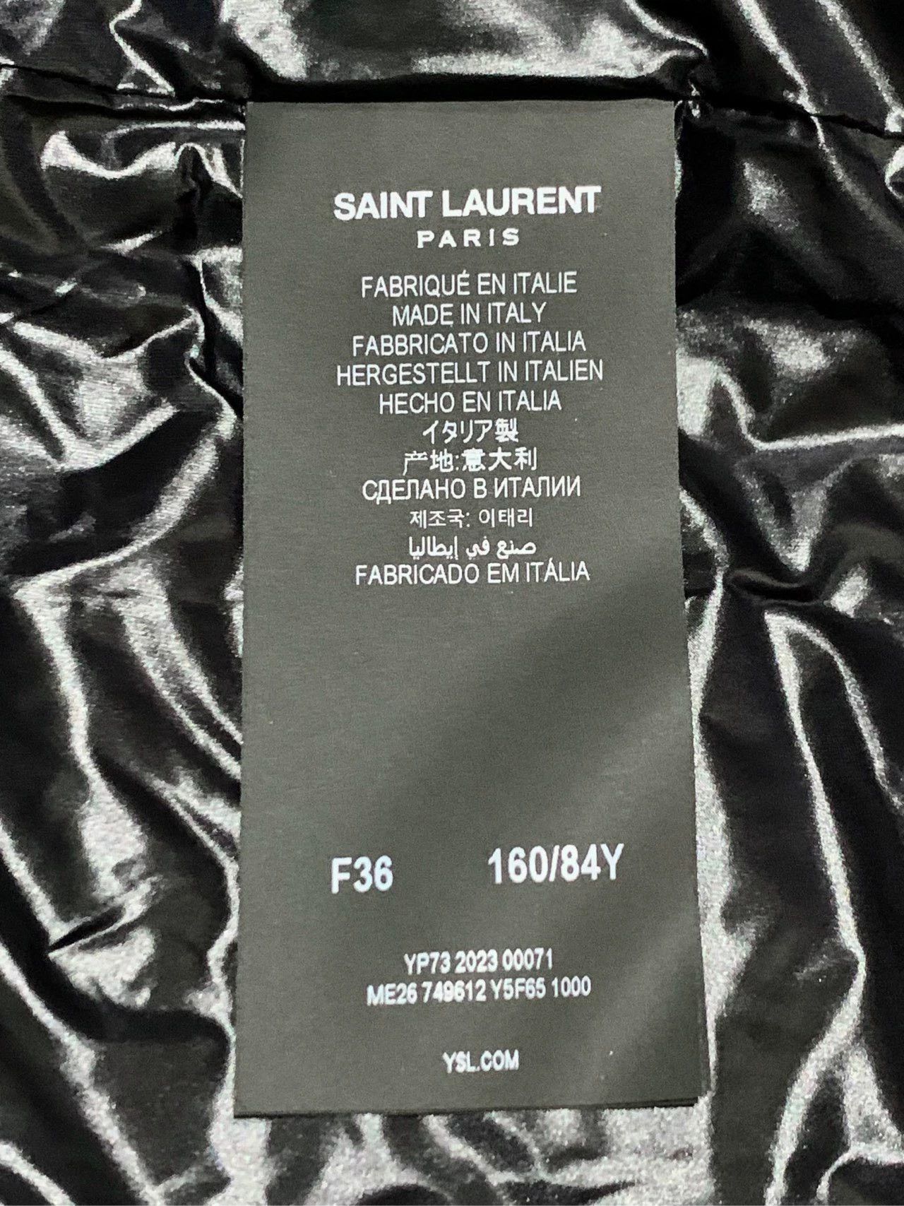 Saint Laurent Paris Saint Laurent Paris Logo hooded zipper jacket Size US XXS / EU 40 - 5 Thumbnail