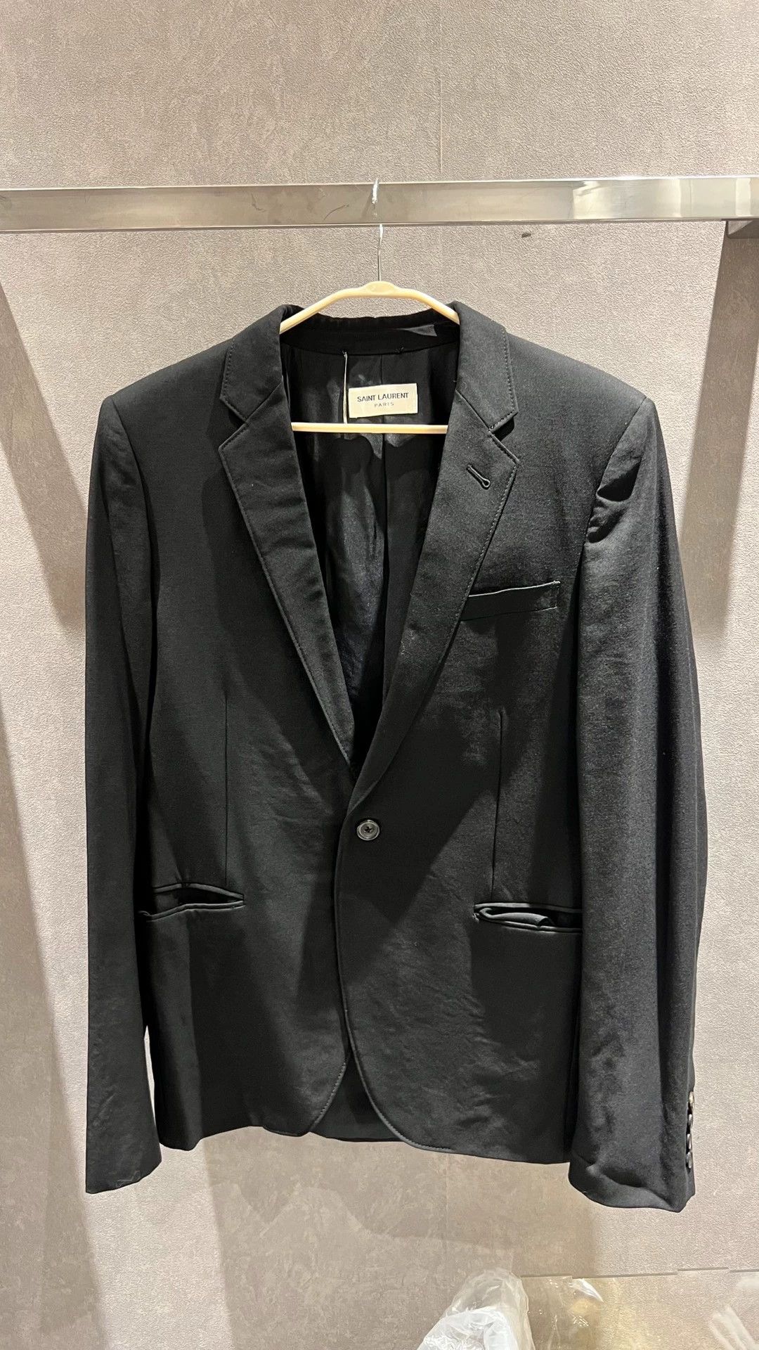 Saint Laurent Paris Saint Laurent Paris Dayi diamond suit jacket Size US S / EU 44-46 / 1 - 2 Thumbnail