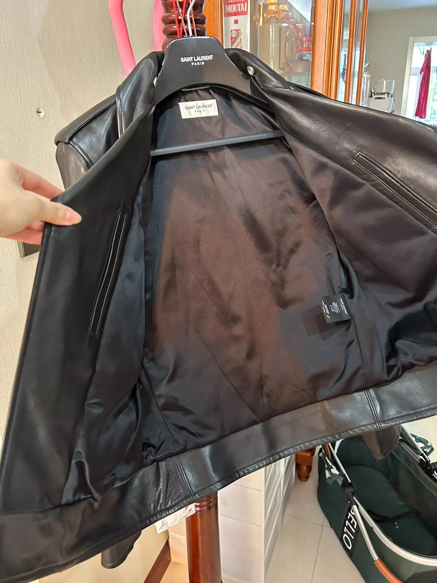 Saint Laurent Paris Saint Laurent Paris L01 leather jacket Size US S / EU 44-46 / 1 - 4 Thumbnail