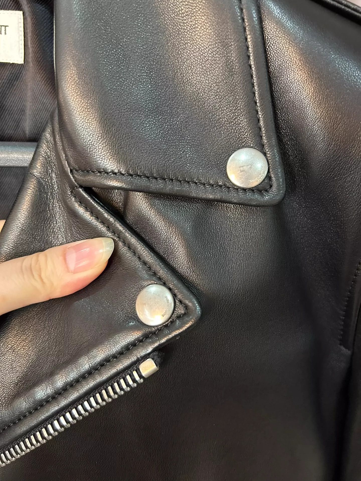 Saint Laurent Paris Saint Laurent Paris L01 leather jacket Size US S / EU 44-46 / 1 - 7 Thumbnail