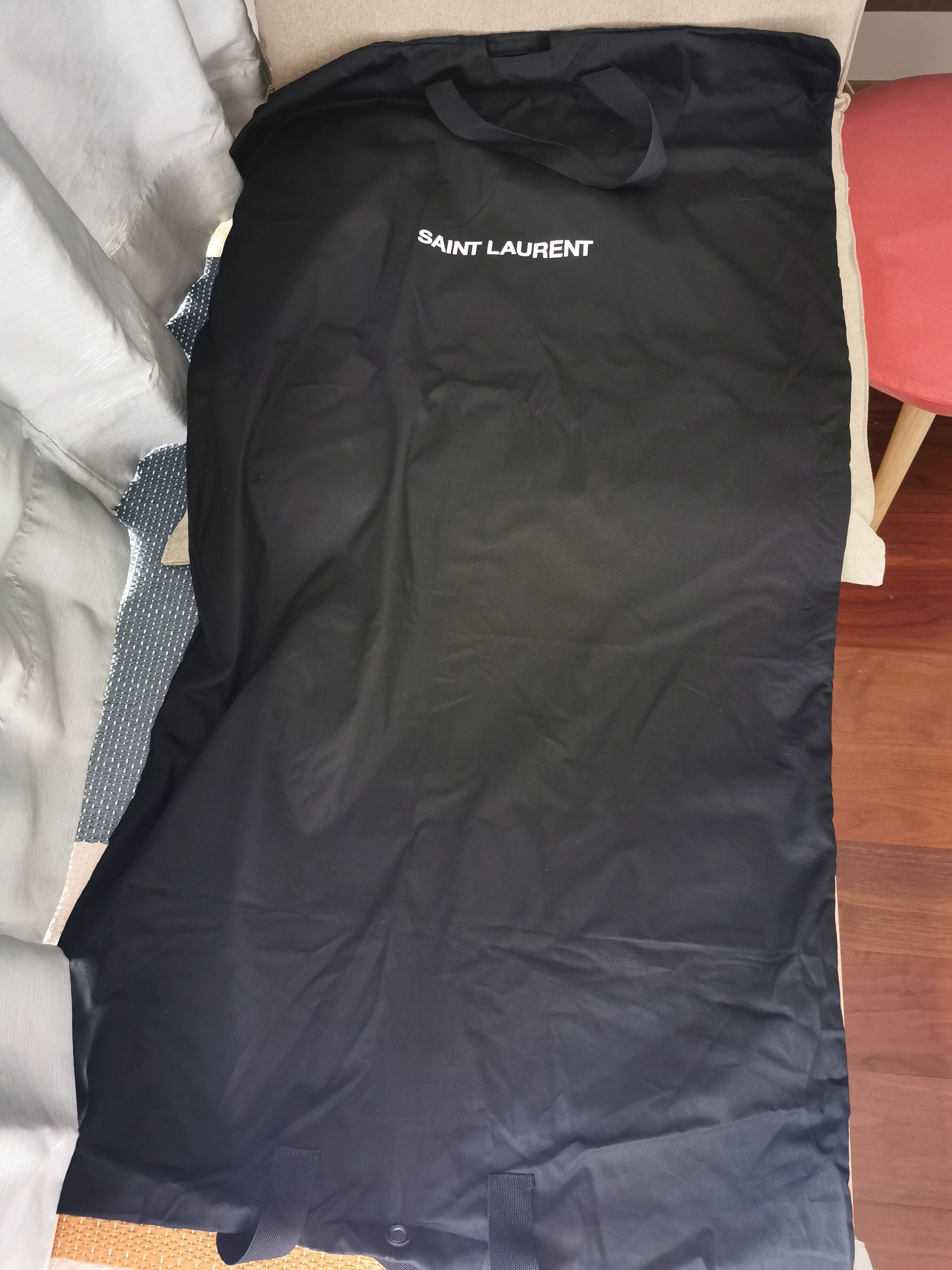 Saint Laurent Paris Saint Laurent Paris black cloak Size US XXS / EU 40 - 6 Thumbnail