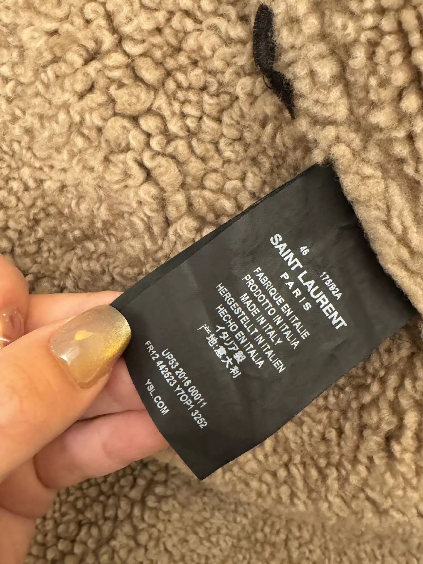 Saint Laurent Paris Saint Laurent Paris Suede lambskin jacket Size US S / EU 44-46 / 1 - 3 Thumbnail