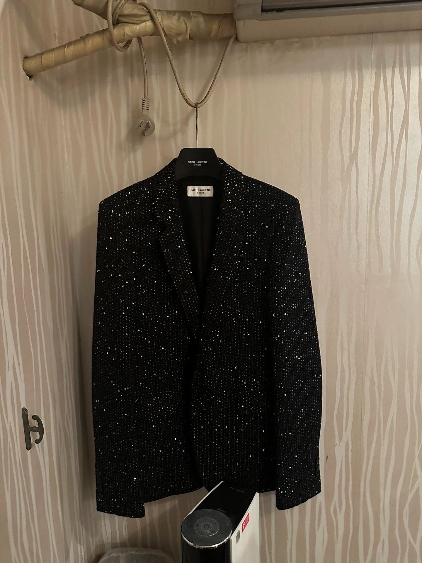 Saint Laurent Paris Saint Laurent Paris Starry Sky Bead Single Button Suit Jacket Size US S / EU 44-46 / 1 - 4 Thumbnail