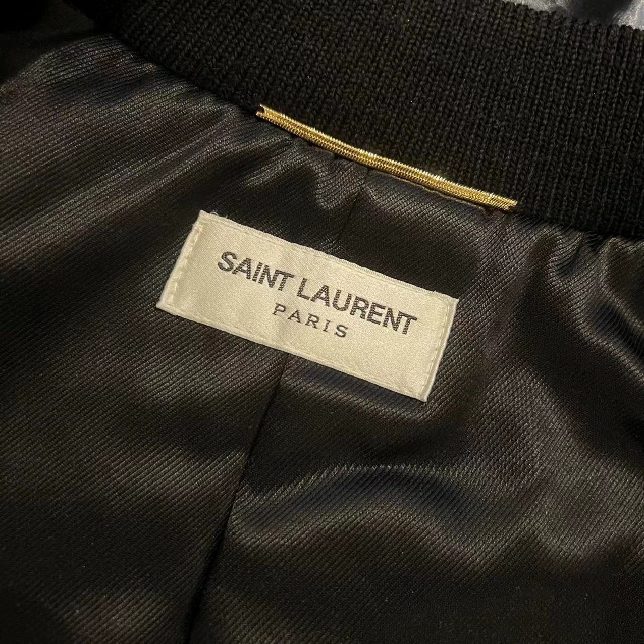 Saint Laurent Paris Saint Laurent Paris Starry Sky Velvet Baseball Jacket Size US S / EU 44-46 / 1 - 5 Thumbnail