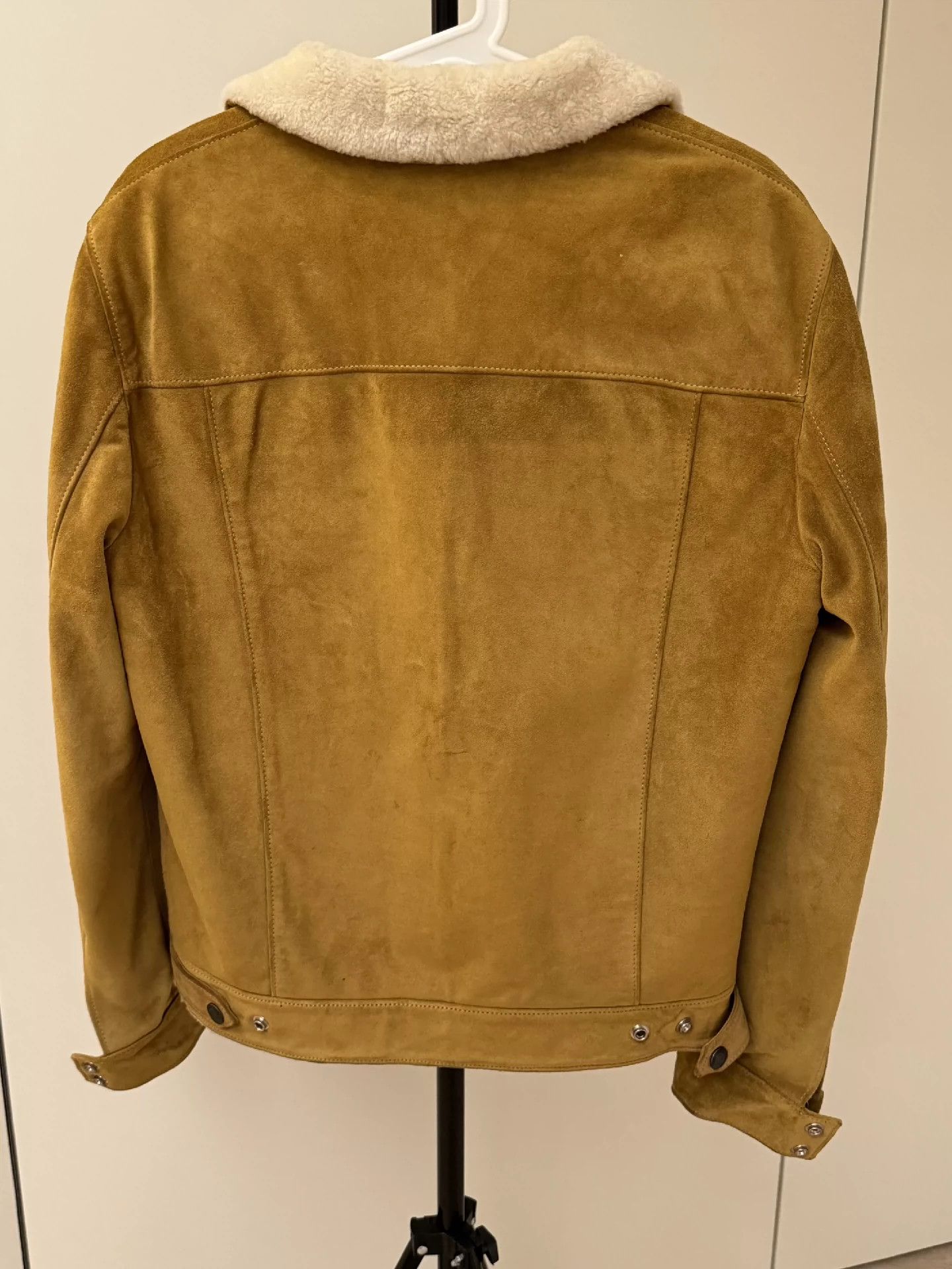 Saint Laurent Paris Saint Laurent Paris Suede lambskin jacket Size US M / EU 48-50 / 2 - 3 Thumbnail