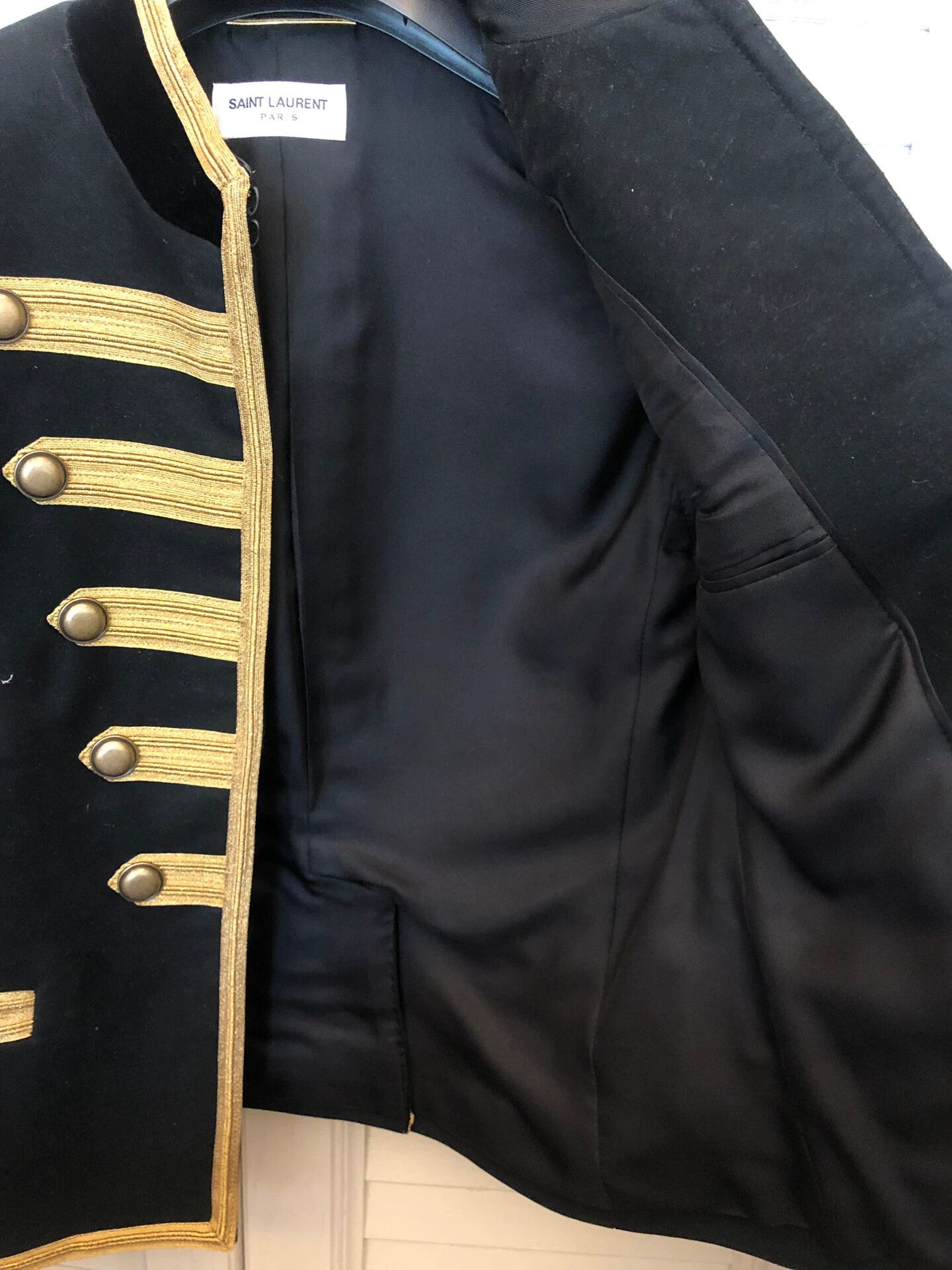 Saint Laurent Paris Saint Laurent Paris Baroque style jacket Size US XS / EU 42 / 0 - 4 Thumbnail