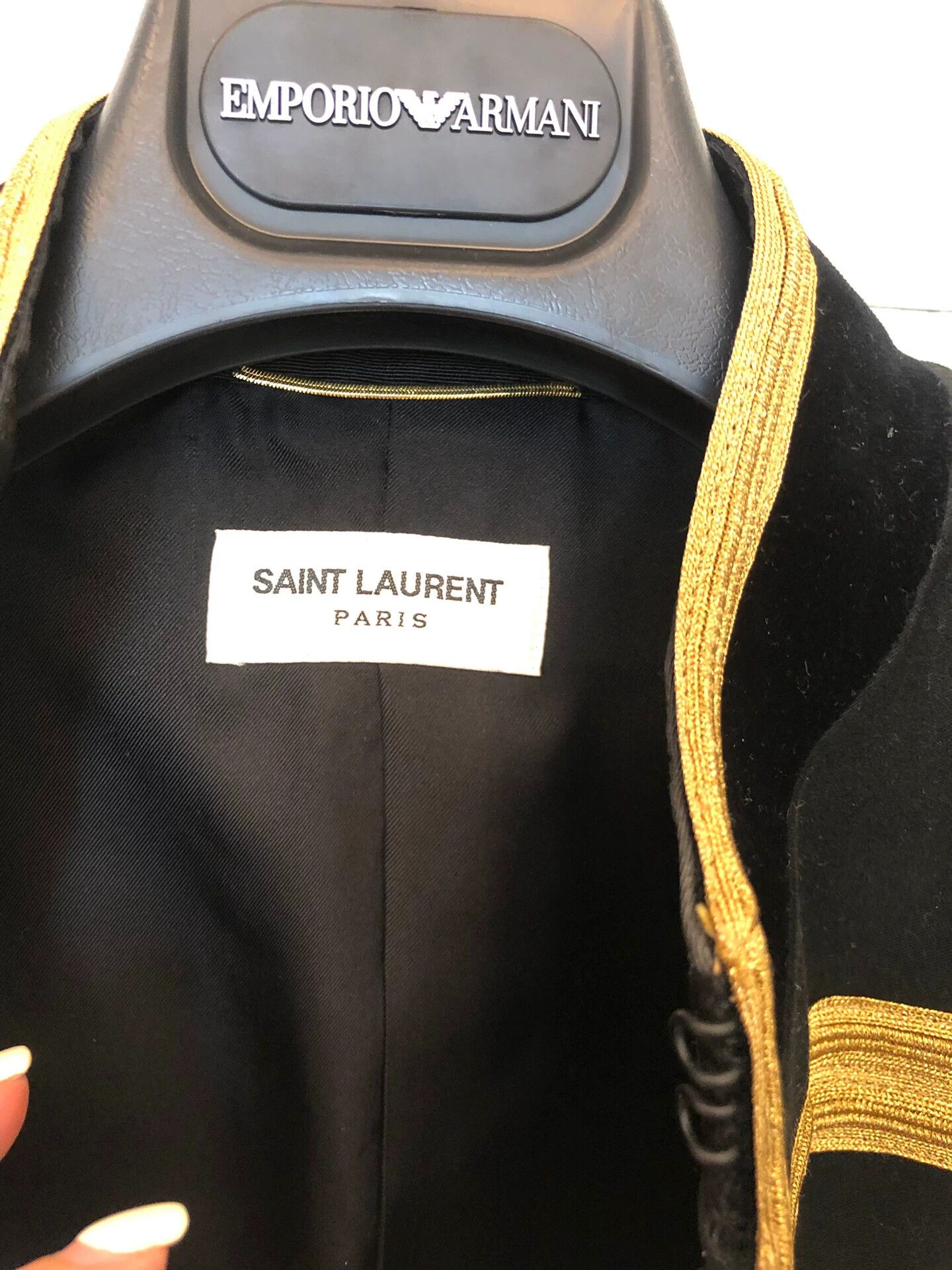 Saint Laurent Paris Saint Laurent Paris Baroque style jacket Size US XS / EU 42 / 0 - 2 Thumbnail