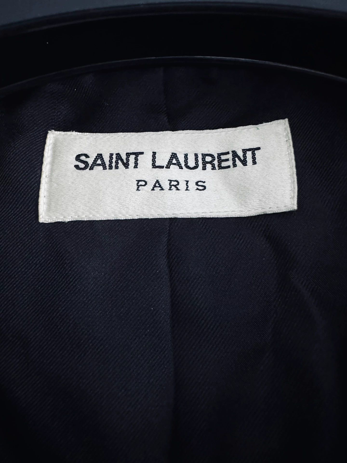 Saint Laurent Paris Saint Laurent Paris 14FW show style rivet suit jacket Size US S / EU 44-46 / 1 - 5 Thumbnail