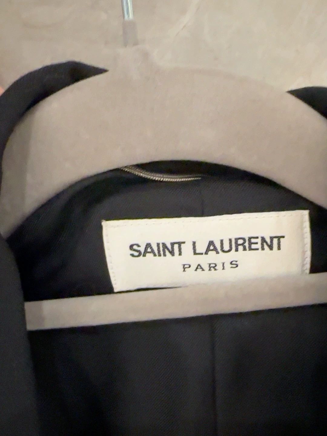 Saint Laurent Paris Saint Laurent Paris Double row copper buckle suit jacket Size US M / EU 48-50 / 2 - 6 Thumbnail