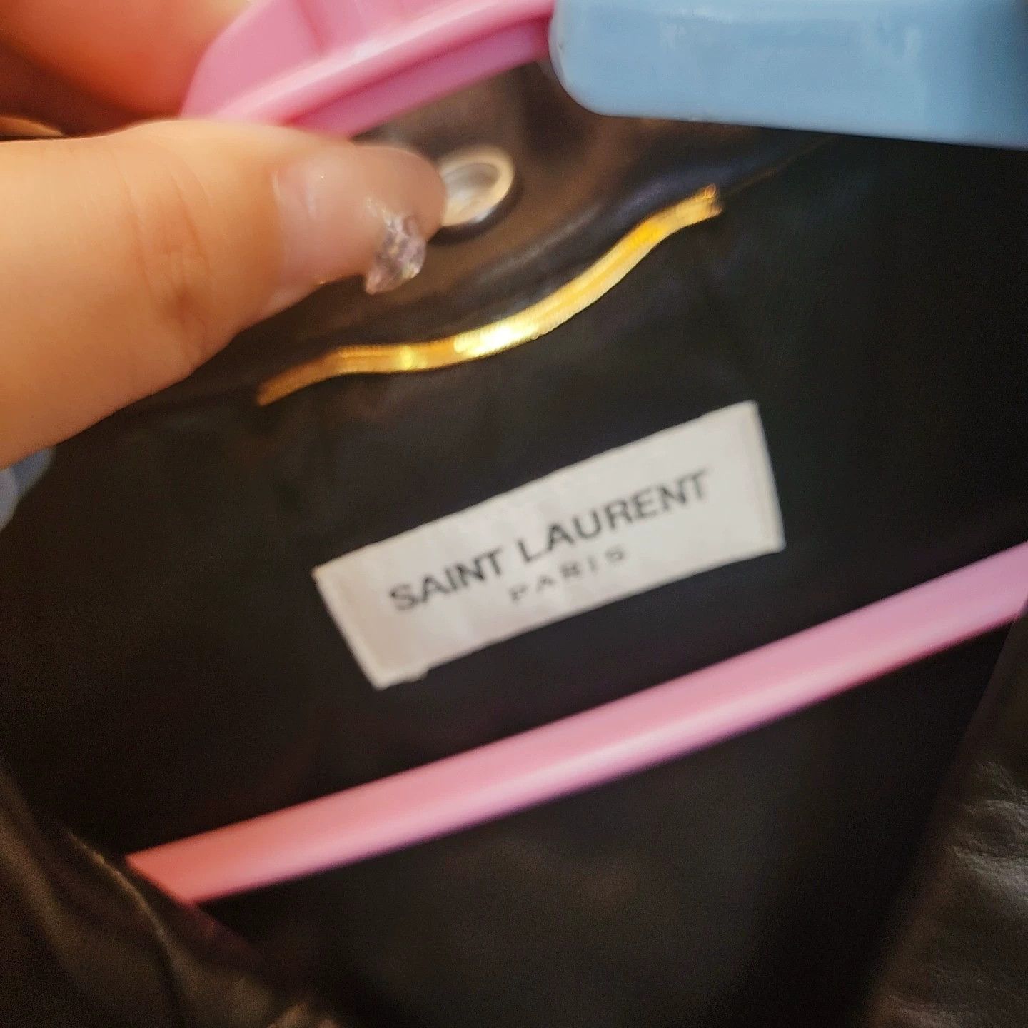 Saint Laurent Paris Saint Laurent Paris Classic leather jacket Size US XS / EU 42 / 0 - 5 Thumbnail