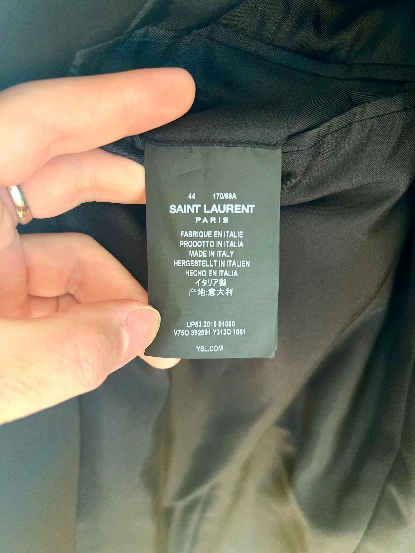 Saint Laurent Paris Saint Laurent Paris Smoking suit Size US S / EU 44-46 / 1 - 5 Thumbnail