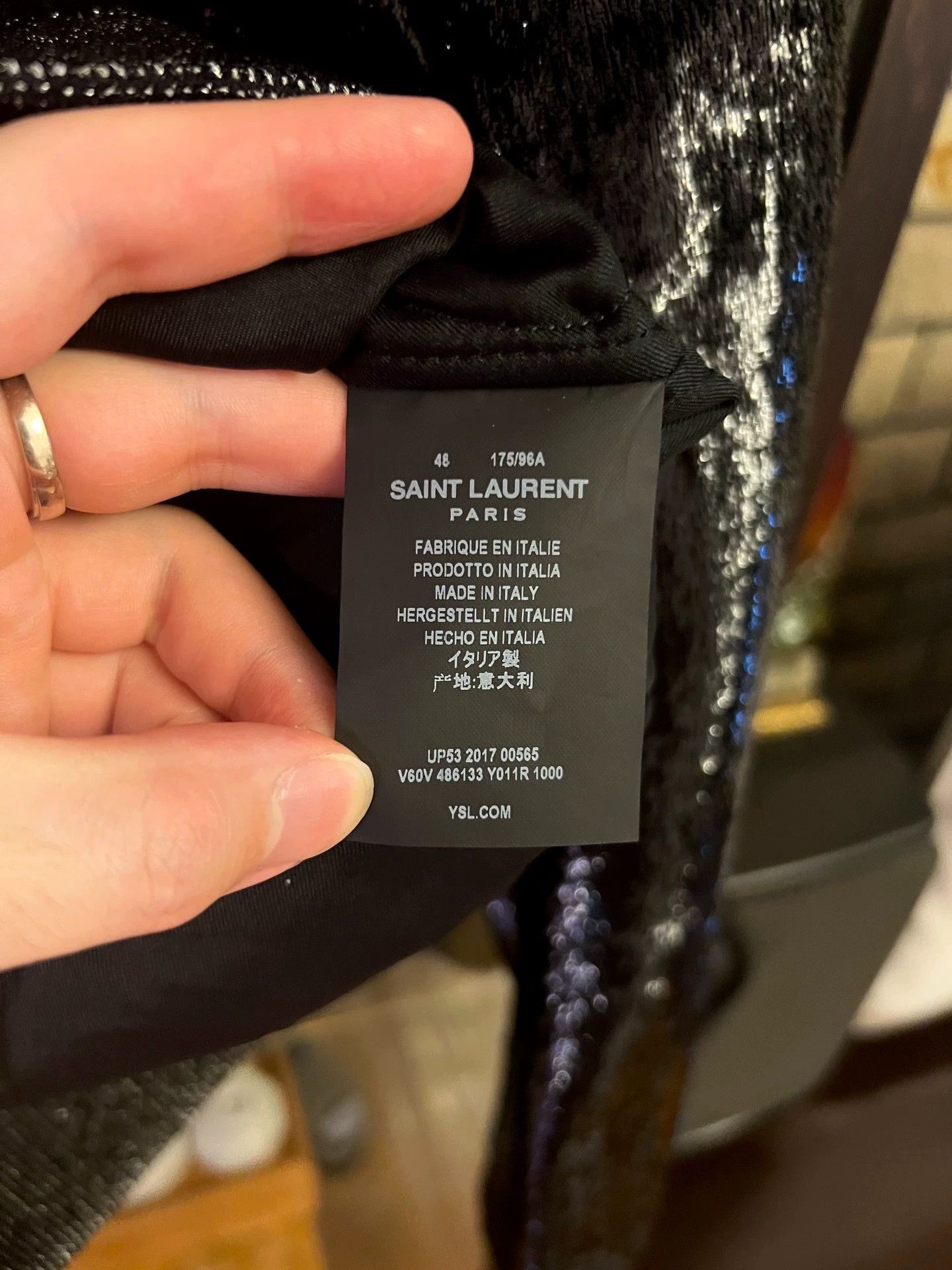 Saint Laurent Paris Saint Laurent Paris Baseball jacket Size US M / EU 48-50 / 2 - 5 Thumbnail