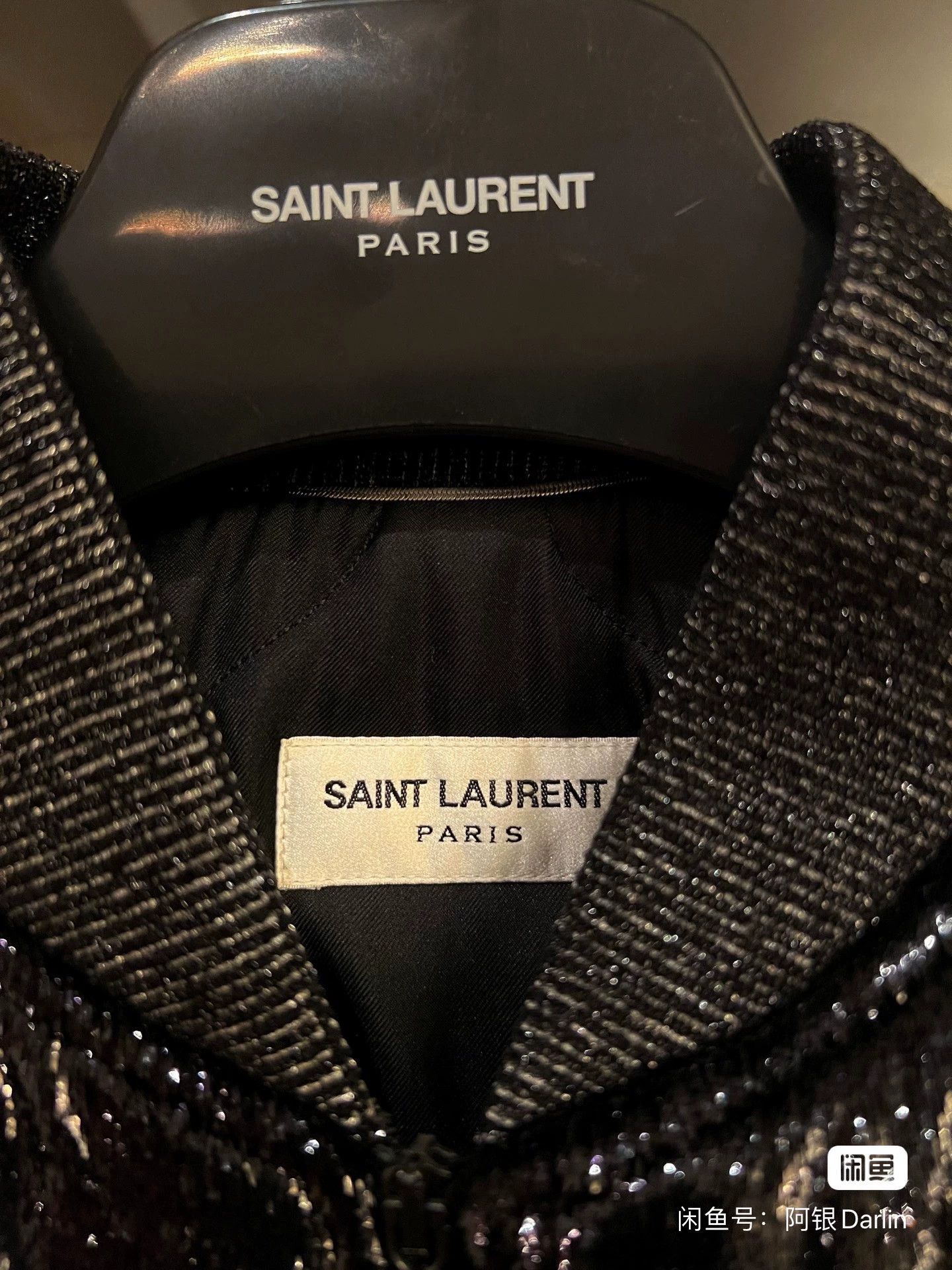 Saint Laurent Paris Saint Laurent Paris Baseball jacket Size US M / EU 48-50 / 2 - 2 Thumbnail